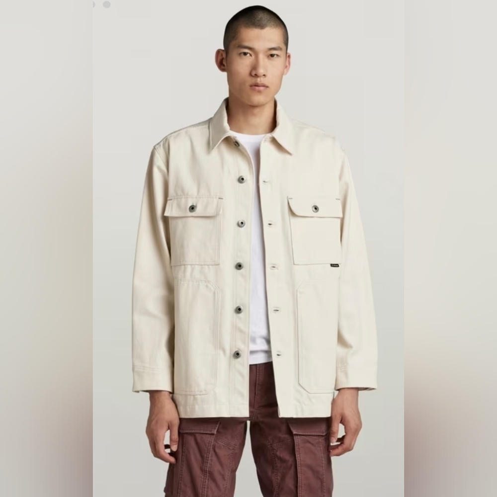 G-Star Raw men's chore workwear jacket.